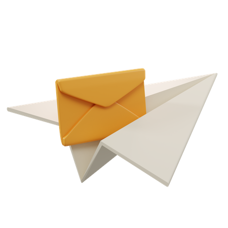 Email enviado  3D Icon