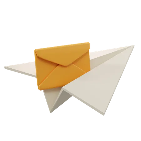 Email enviado  3D Icon