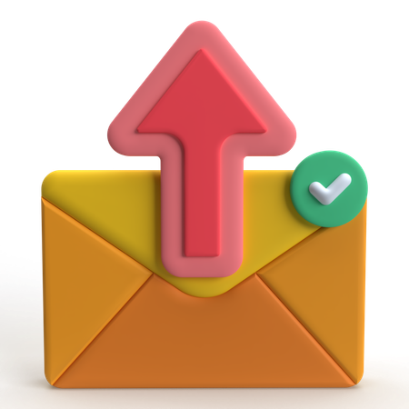 Enviar correo  3D Icon