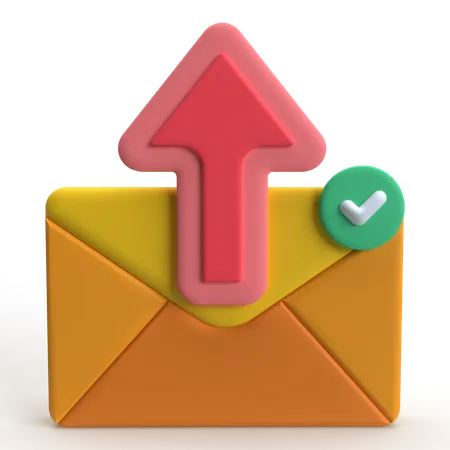 Enviar correo  3D Icon