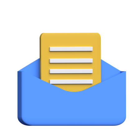 Correo movil  3D Icon