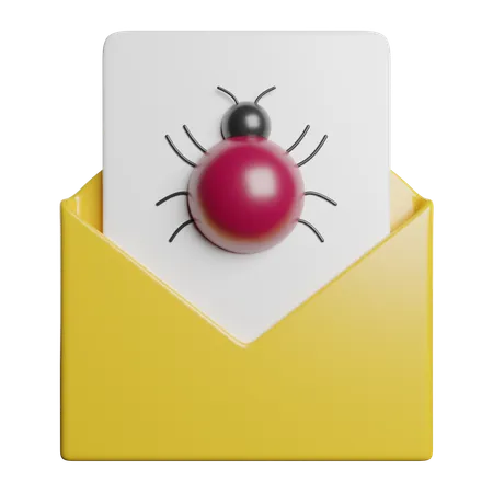 Correo basura  3D Icon