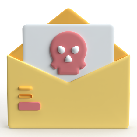 Correo basura  3D Icon