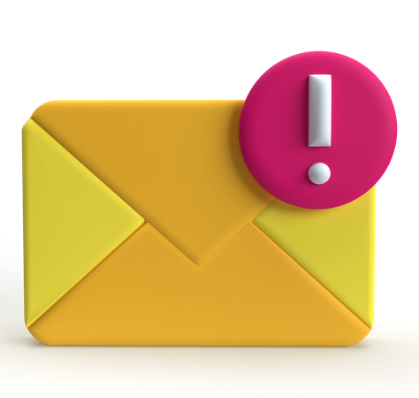 Correo no deseado  3D Icon