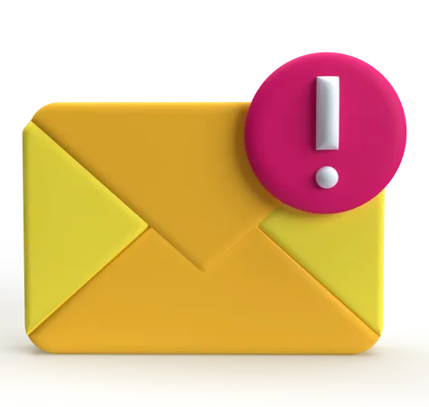 Correo no deseado  3D Icon