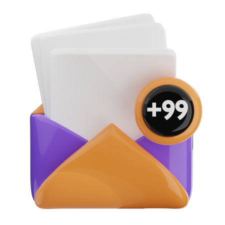 Correo no deseado  3D Icon