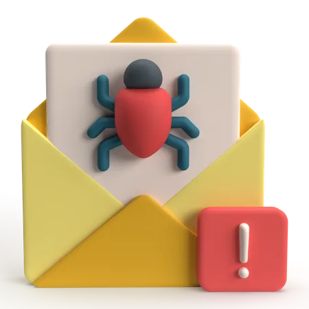 Correo no deseado  3D Icon