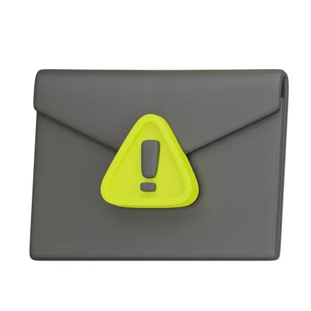 Correo basura  3D Icon