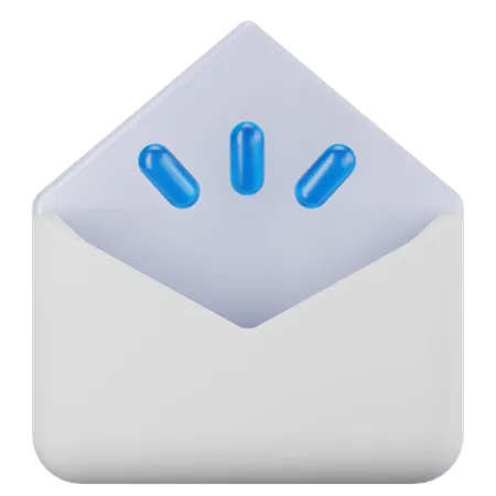 Correo vacio  3D Icon