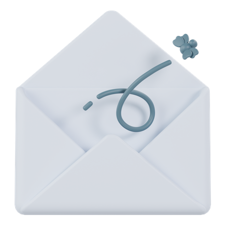 Correo vacio  3D Icon