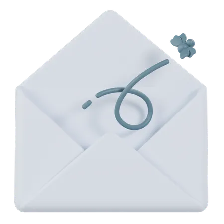 Correo vacio  3D Icon