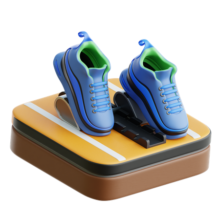 Correr  3D Icon