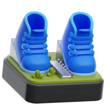 Correr  3D Icon