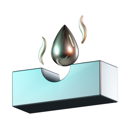 Corrosão  3D Icon