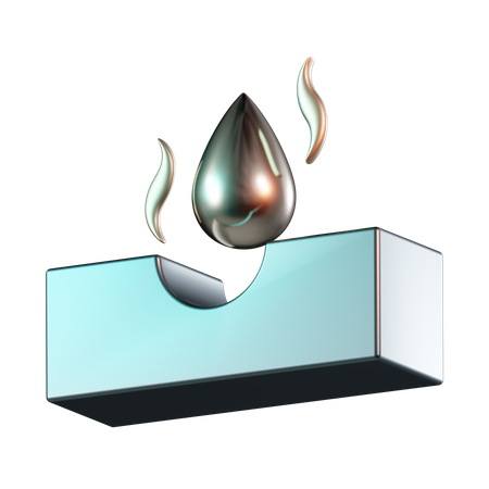 Corrosión  3D Icon