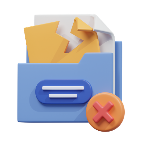 Corrupt File Recovery  3D Icon