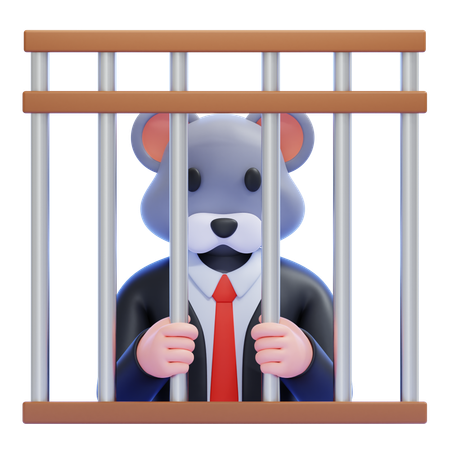 Corruption Detainee  3D Icon