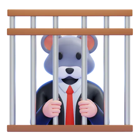 Corruption Detainee  3D Icon