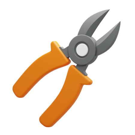 Cortador de cables  3D Icon
