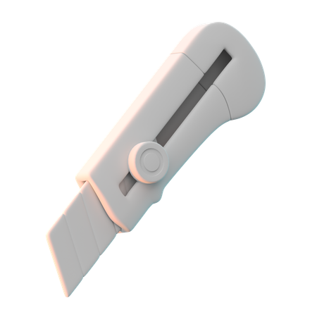 Cortador de cajas  3D Icon