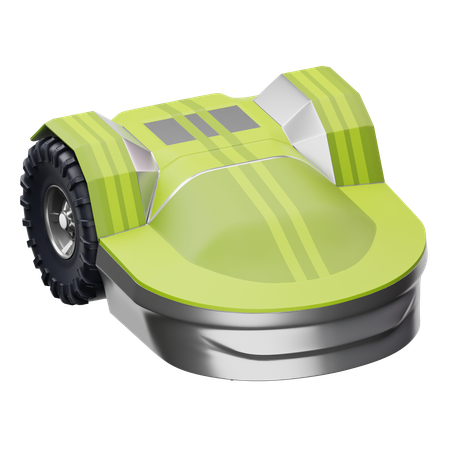 Cortador de grama moderno  3D Icon