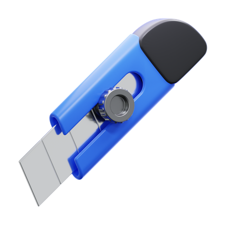 Cortador de papel  3D Icon