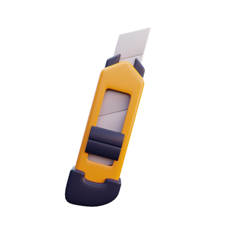 Cortador de papel  3D Icon
