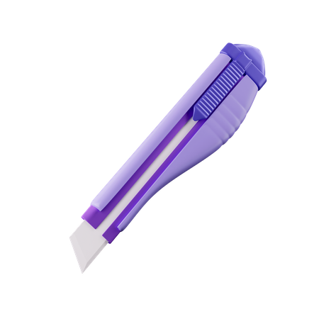 Cortador de papel  3D Icon