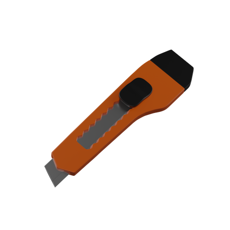 Cortador de papel  3D Icon