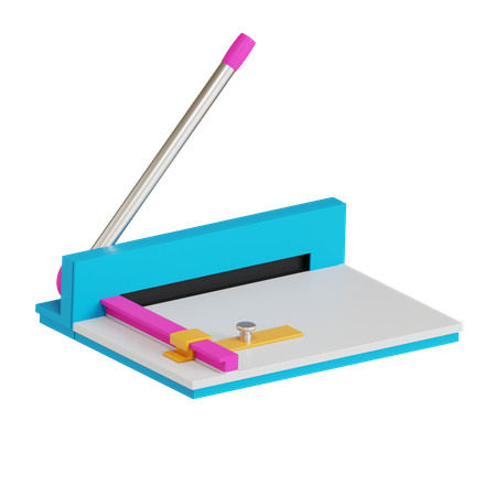 Cortador de papel profesional  3D Icon