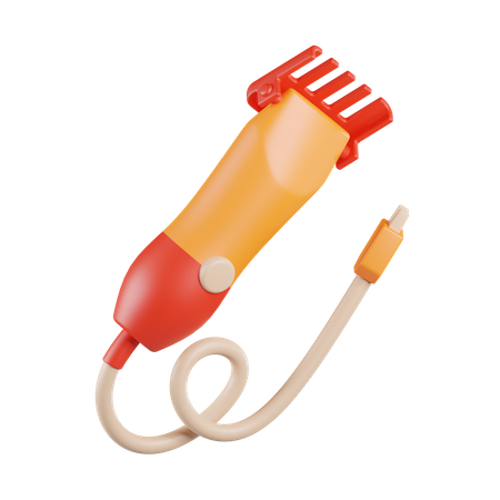 Cortador de pelo  3D Icon