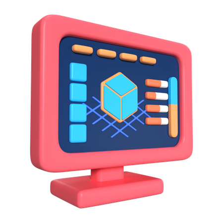 Impresora 3d rebanadora  3D Icon