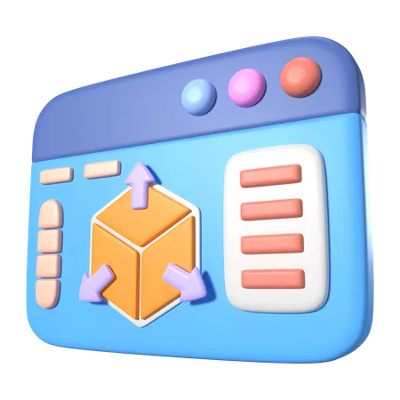 Impresora 3d rebanadora  3D Icon