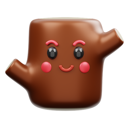 Cortando madeira  3D Icon