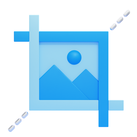 Cortar  3D Icon