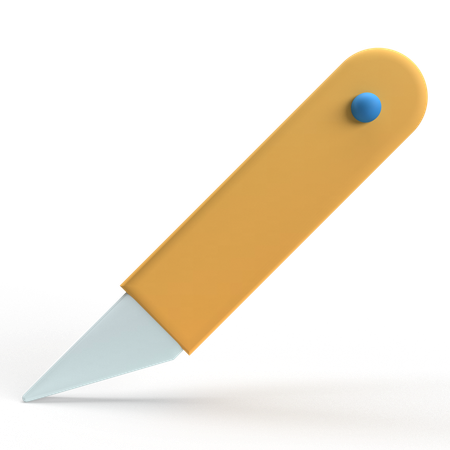 Cortar  3D Icon