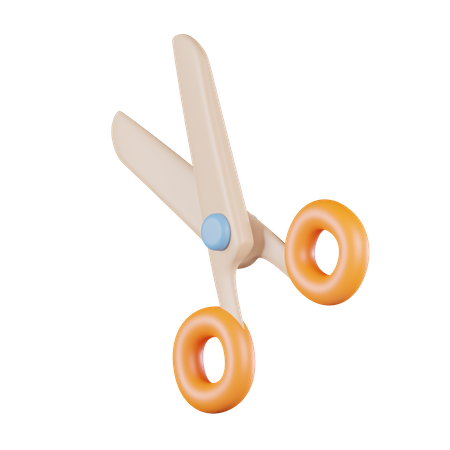Corte de tijeras  3D Icon