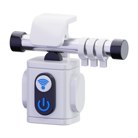Cortina inteligente  3D Icon