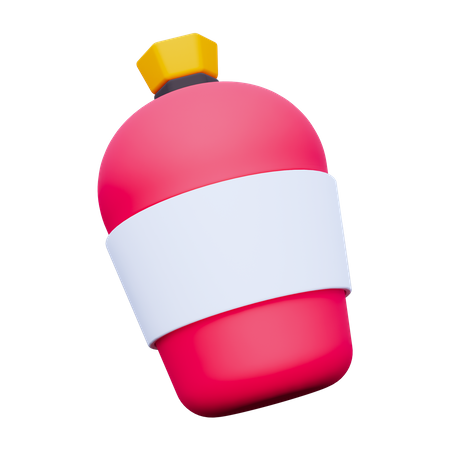 Cosmetic Bottle  3D Icon