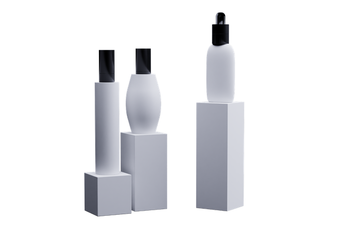 Cosmetic Bottle  3D Icon