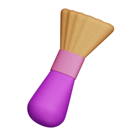 Cosmetic Brush 3D Icon