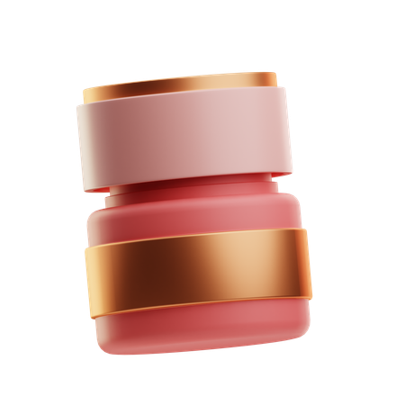 Cosmetic Containers Set  3D Icon