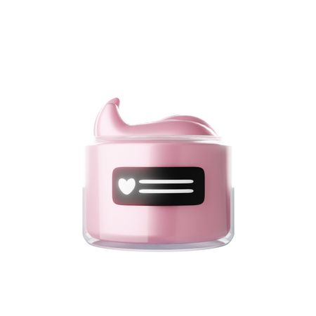 Cosmetic Cream  3D Icon