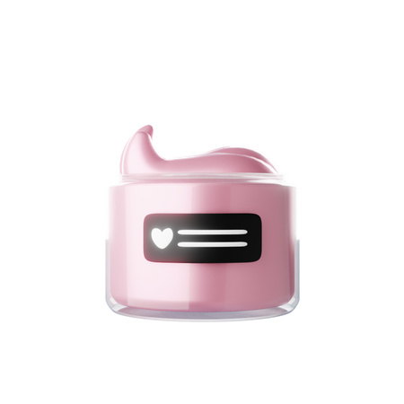Cosmetic Cream  3D Icon