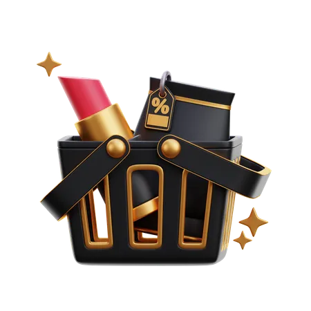 Cosmetic Discount black friday  3D Icon