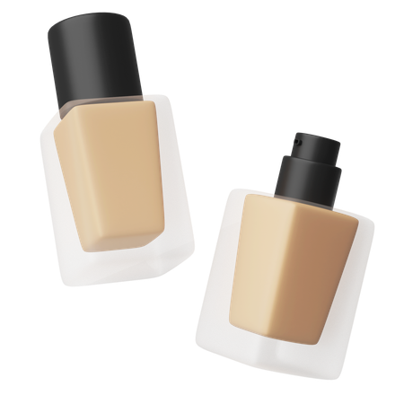 Cosmetic Make Up Foundation  3D Icon