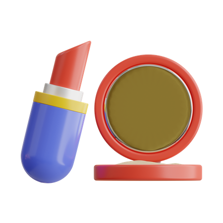 Cosméticos  3D Icon