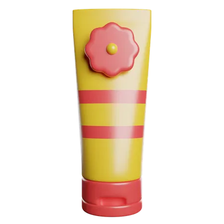 Cosmetics Tube  3D Icon