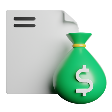 Cost  3D Icon
