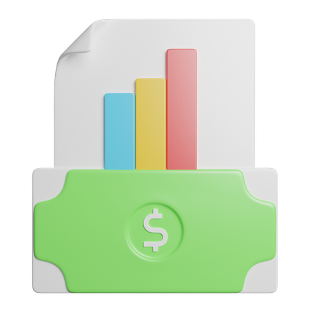 Cost  3D Icon